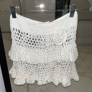 Outcast White bikini skirt coverup